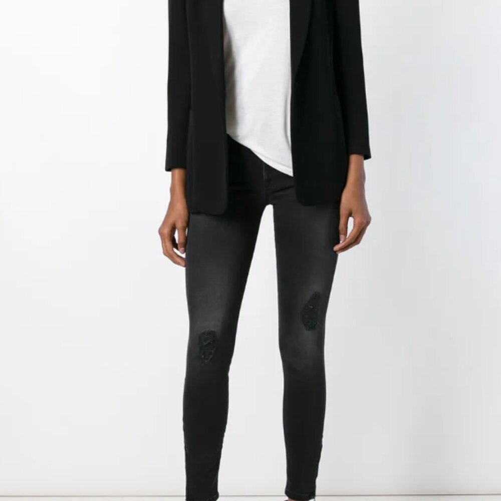 Citizens of Humanity Rocket Black Distressed Jeans